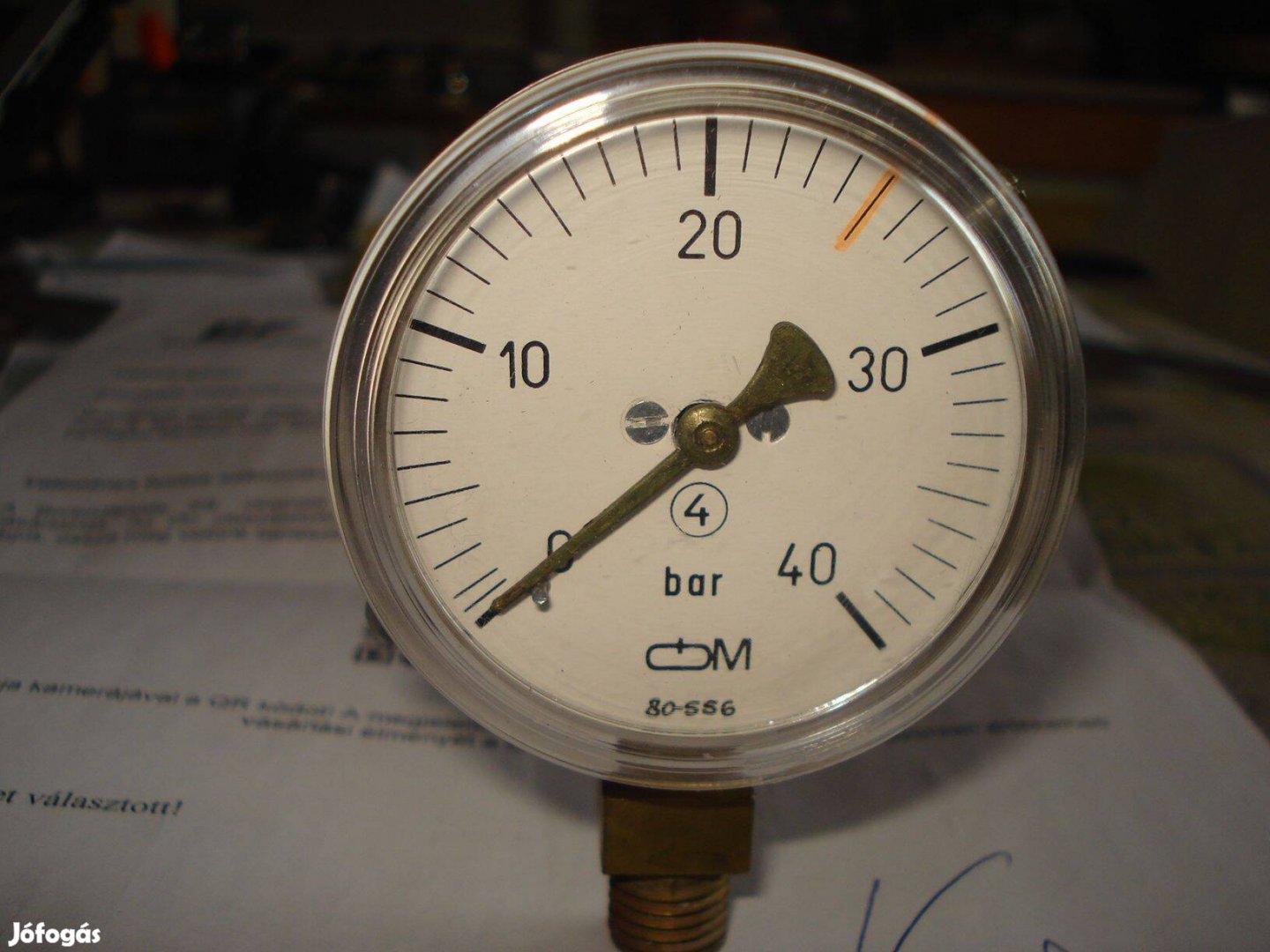 Manométer 40 bar