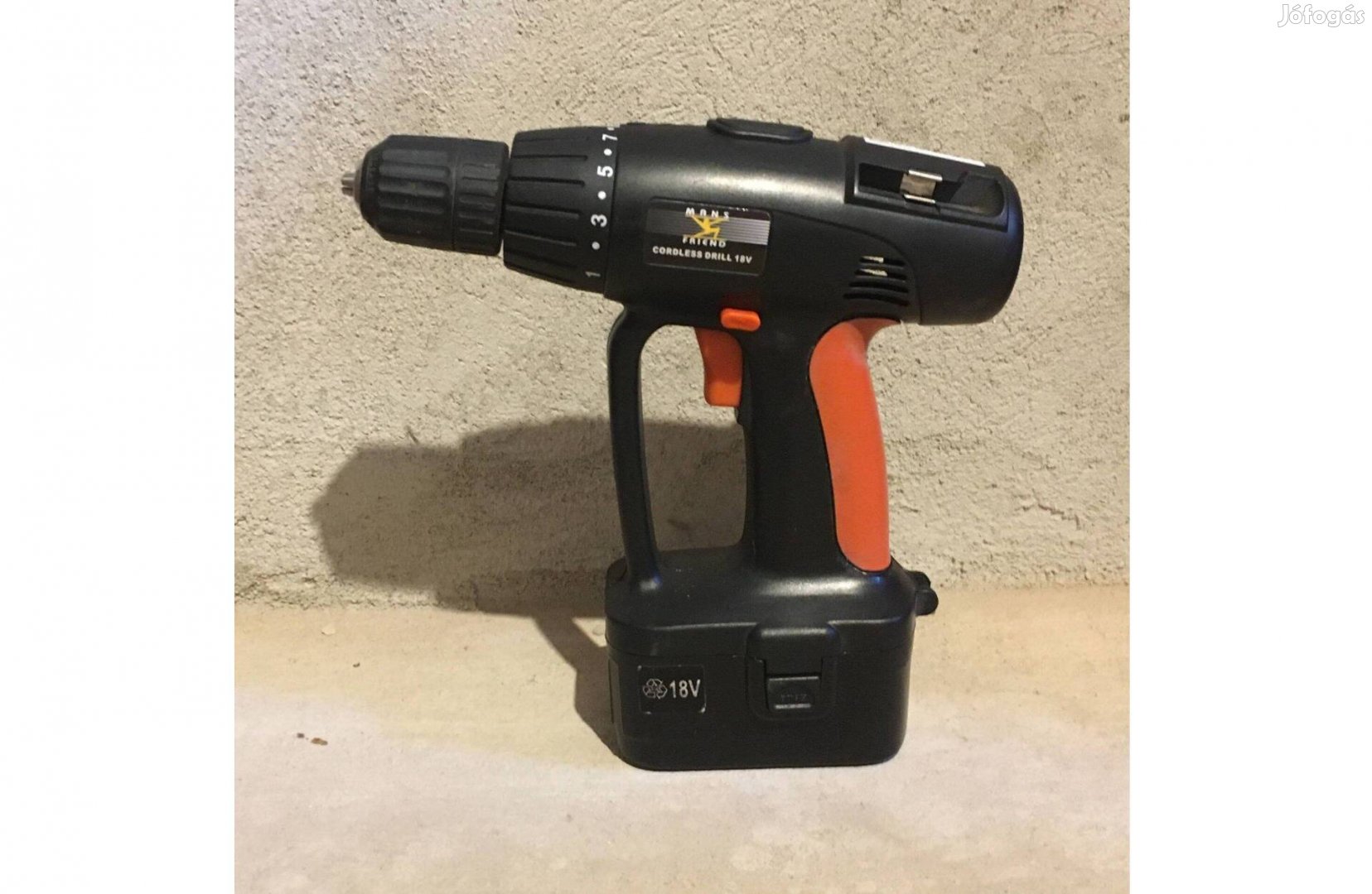 Mans Friends akkus fúrógép