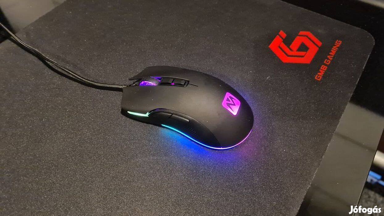 Mantistek GM2 RGB gamer egér