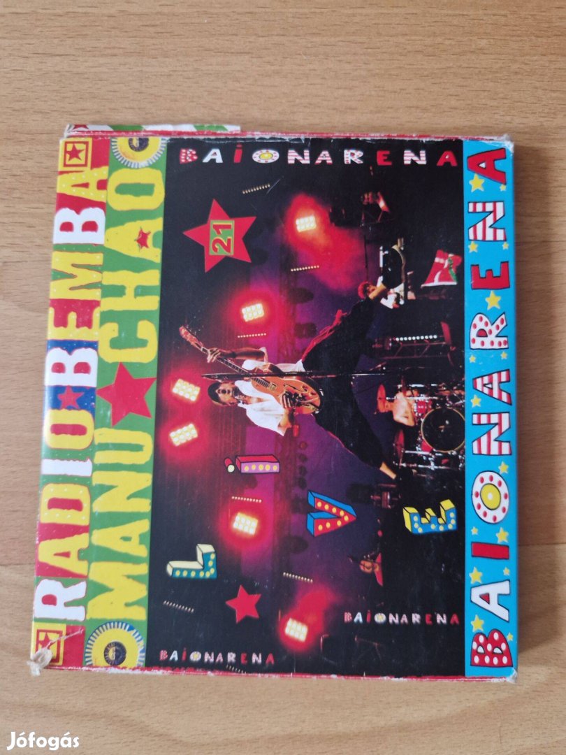 Manu Chao-Baionarena 2 cd+Dvd eladó