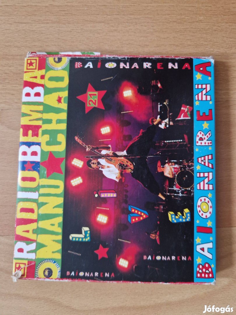 Manu Chao-Baionarena 2 cd+dvd eladó