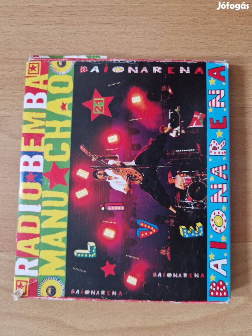 Manu Chao-Baionarena 2cd+dvd eladó