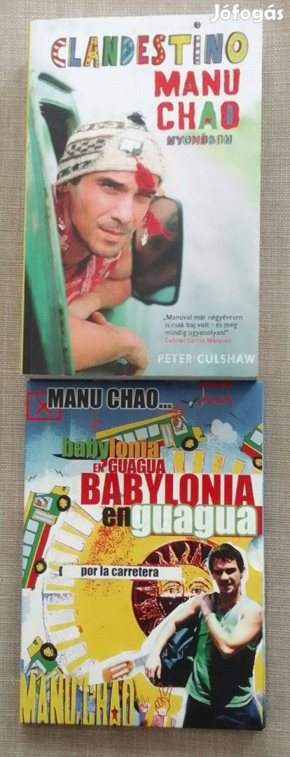 Manu Chao dvd, könyv