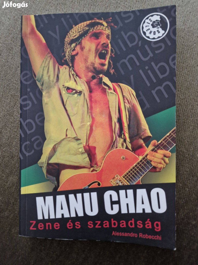 Manu Chao könyv eladó