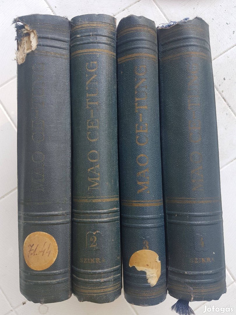 Mao Ce Tung válogatott művei I.-IV. kötetek