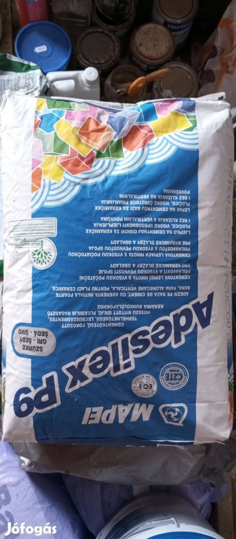 Mapei Adesilex P9 flexibilis csemperagasztó 25 kg