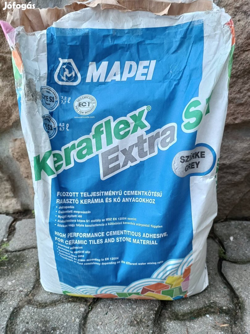 Mapei Keraflex Extra S1 szürke 