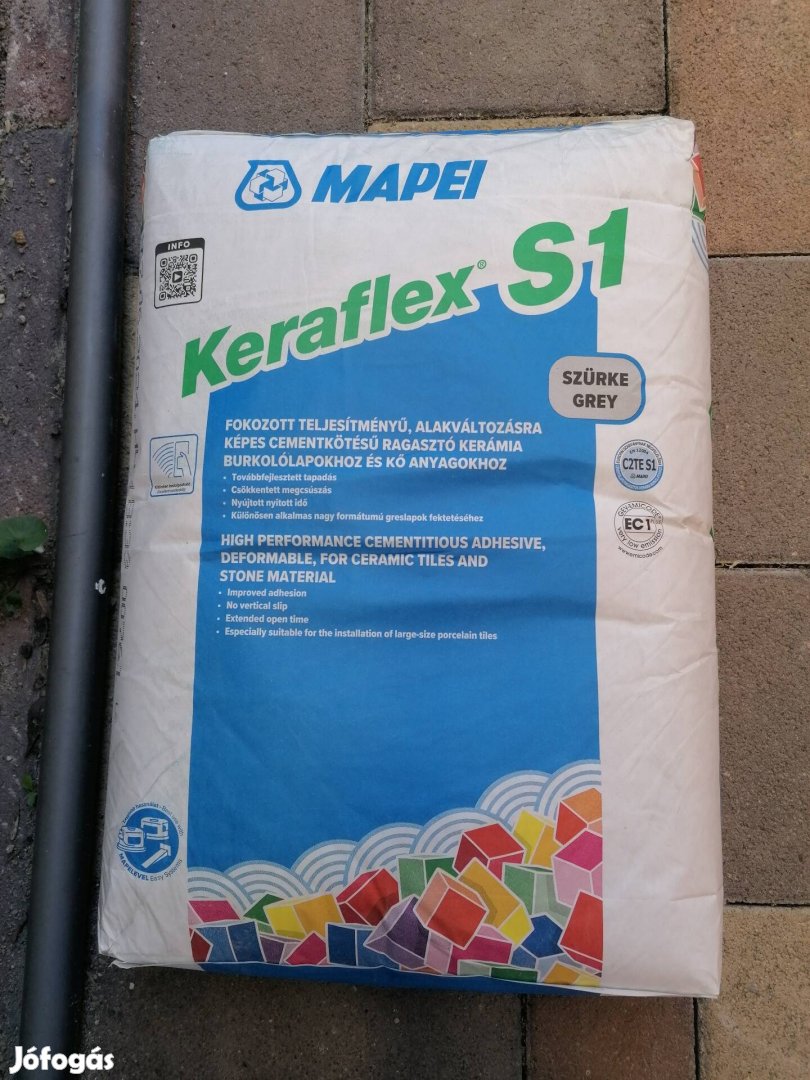 Mapei Keraflex S1 szürke 25 kg bontatlan