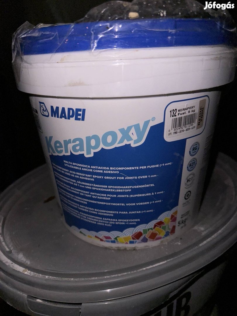 Mapei Kerapoxy bézs fuga, 5 kg-s, bontatlan