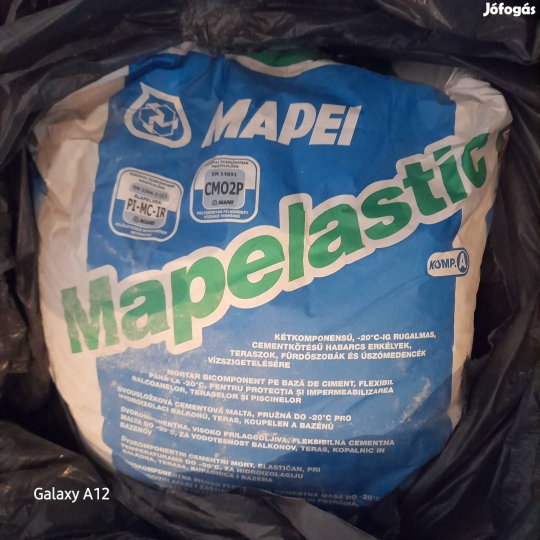 Mapei Mapelastic A Komponens Kenhető Vízszigetelő 24 Kg