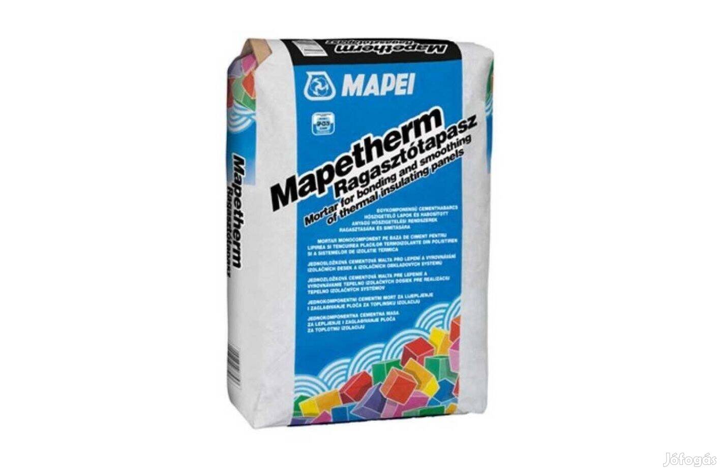 Mapei Mapetherm ragasztótapasz 25 kg 3185 Ft/zsák