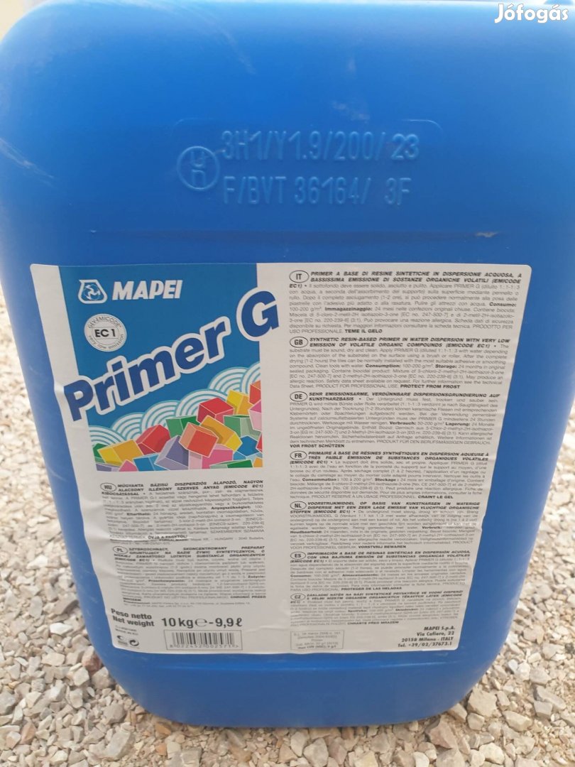 Mapei Primer G Mélyalapozó eladó!