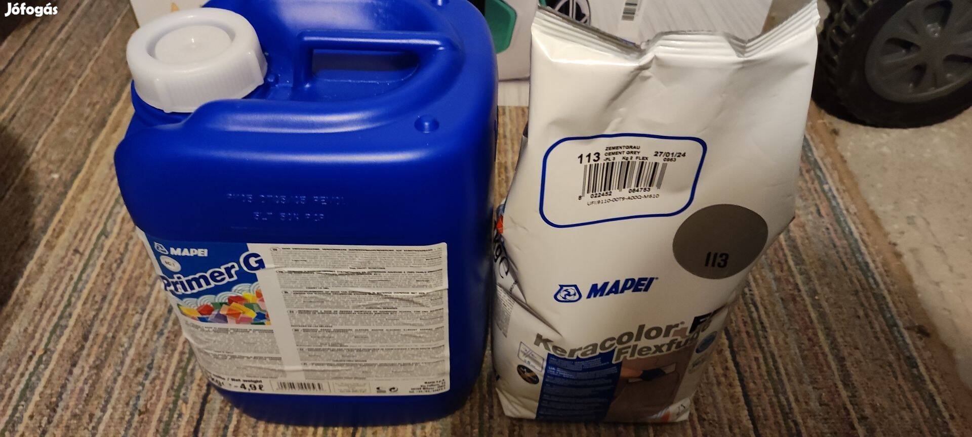 Mapei Primer G és Keracolor Flex