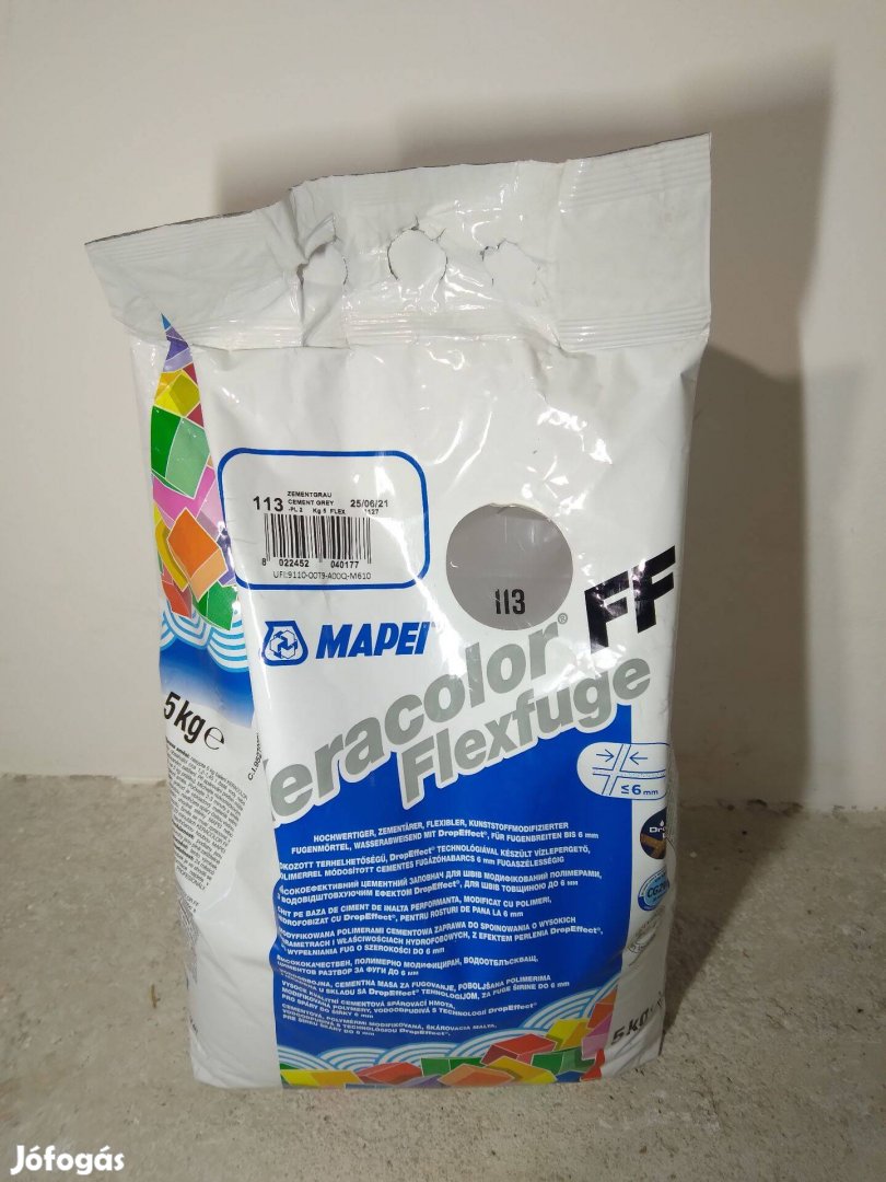 Mapei cement szürke (113) fuga