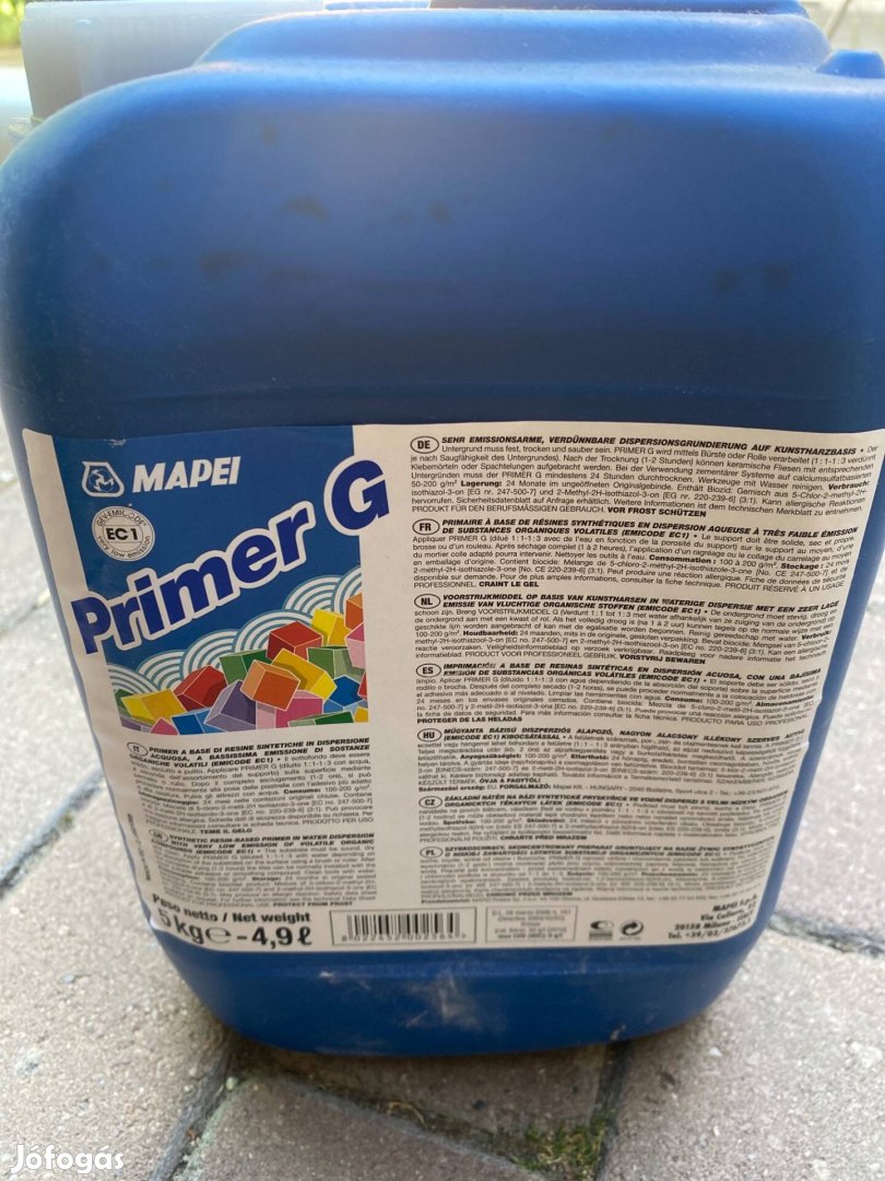 Mapei primer G alapozó