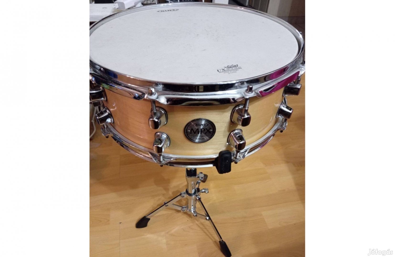 Mapex MPX nyír pergődob Tama állvánnyal!