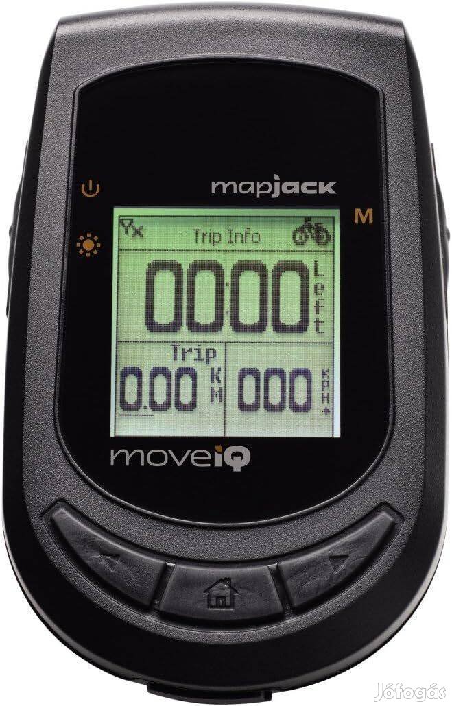 Mapjack Move IQ GPS,kerékpáros,motoros edzőkomputer