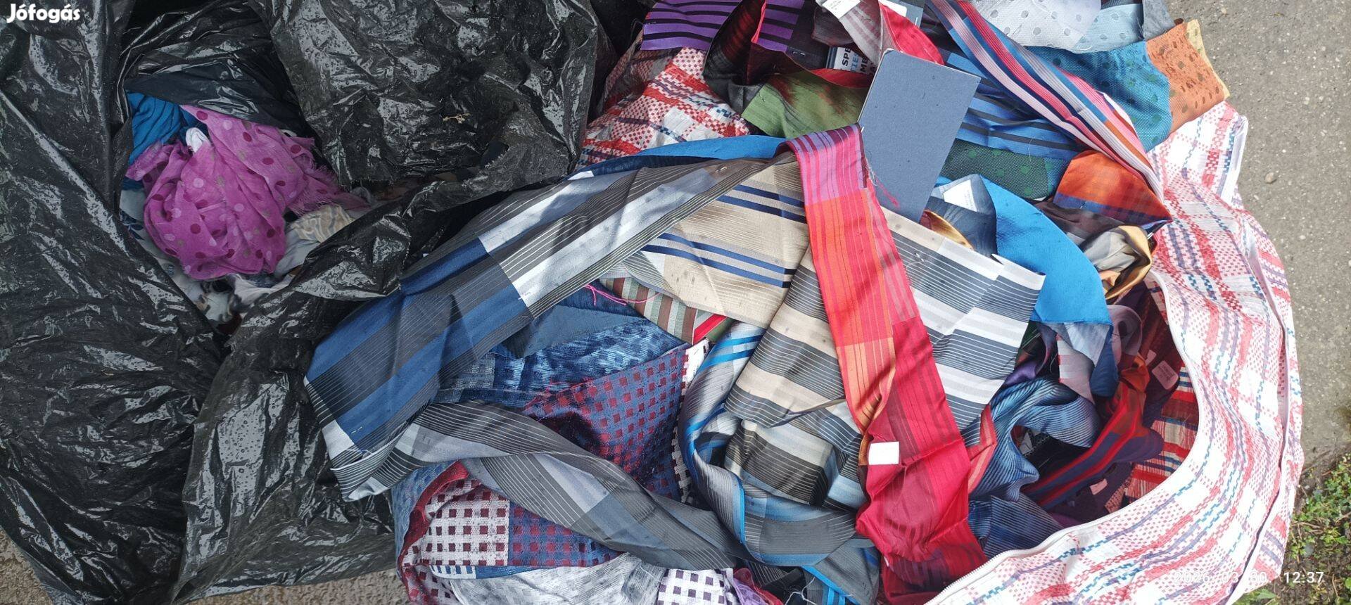 Maradék textil hulladék