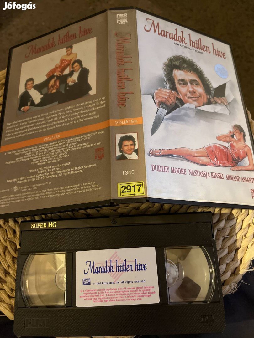 Maradok hűtlen híve vhs