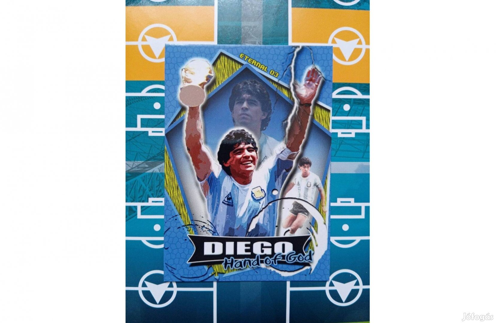 Maradona (Argentína) rajongói kártya