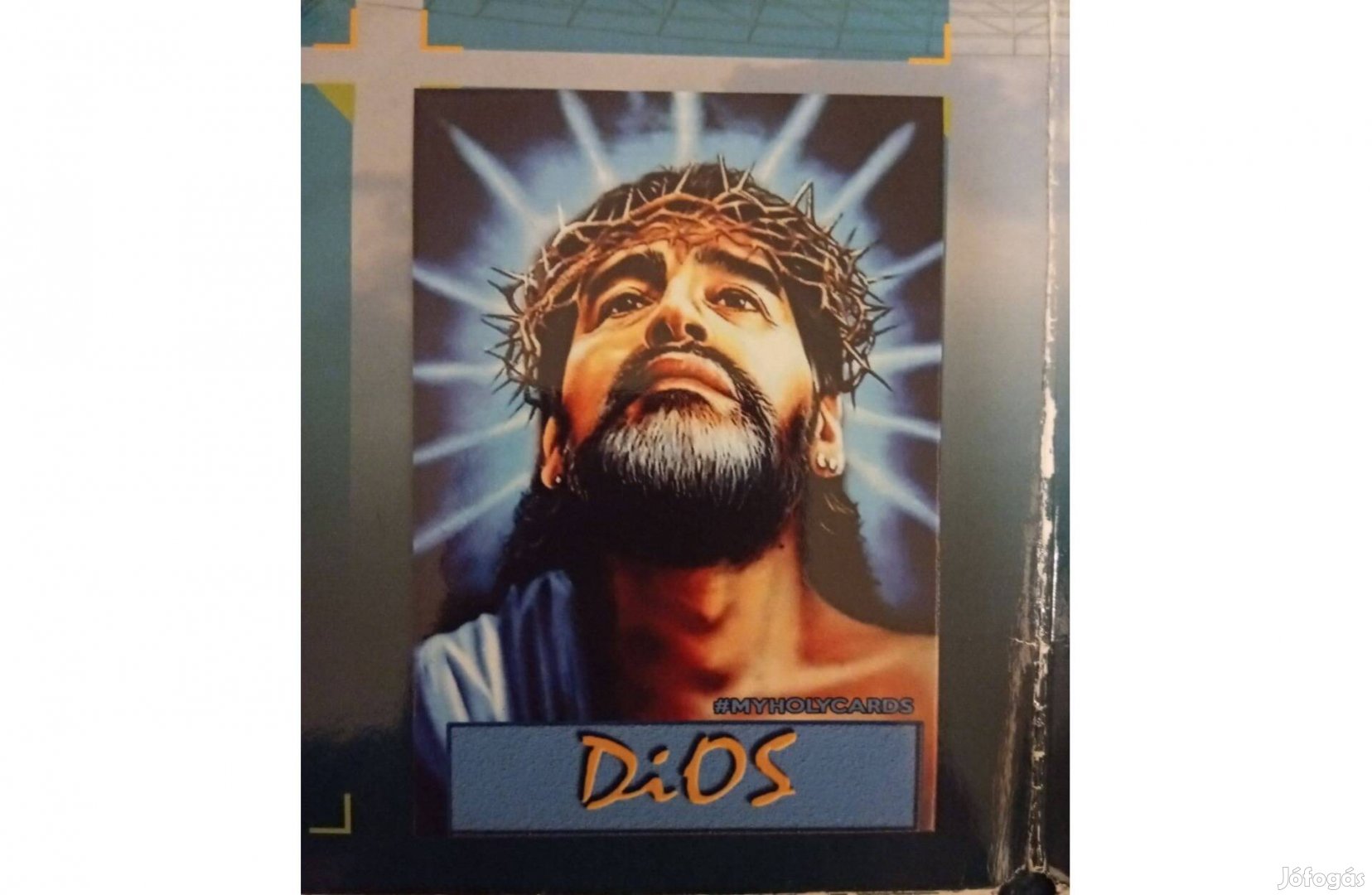 Maradona futball szurkolói kártya