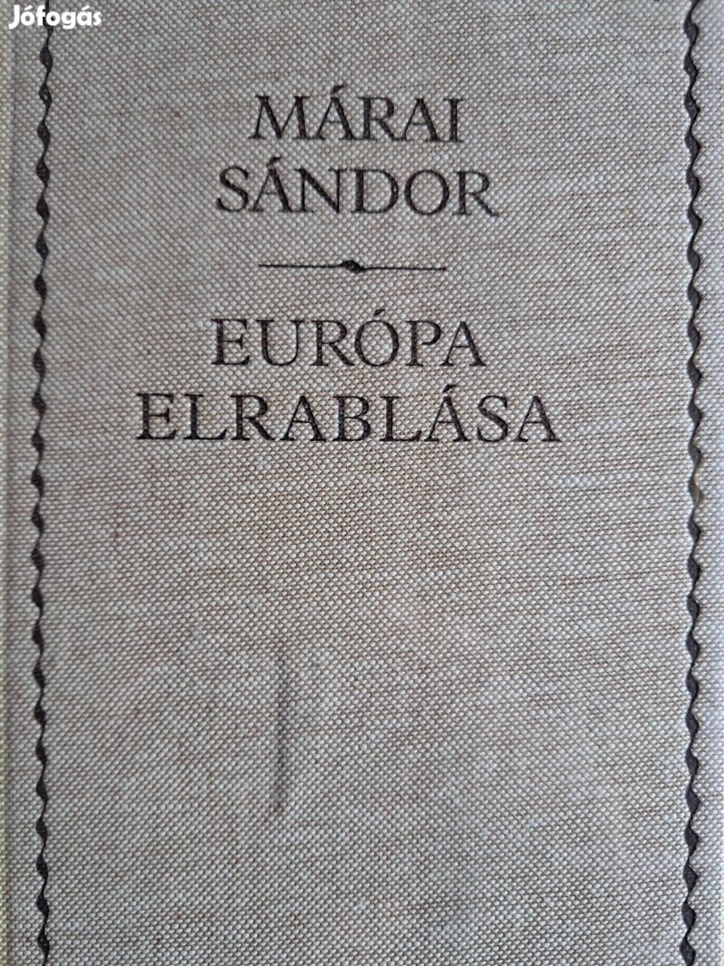 Márai Sándor Európa Elrablása