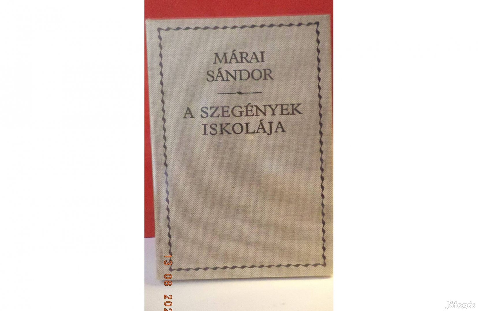 Márai Sándor: A szegények iskolája