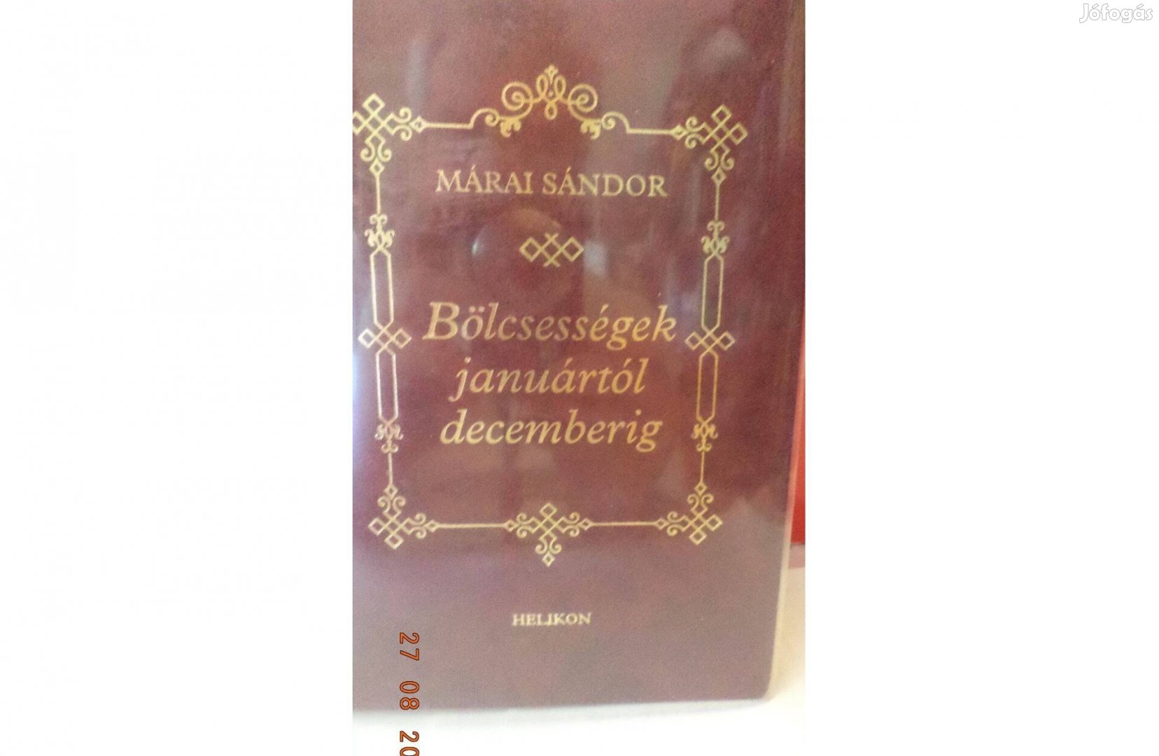 Márai Sándor: Bölcsességek januártól decemberig