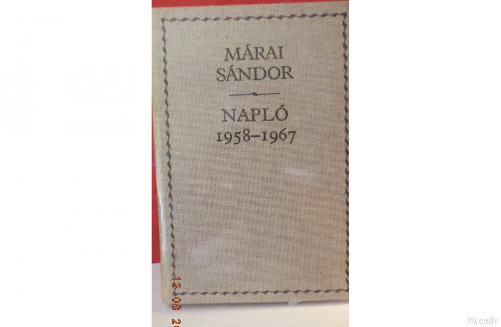 Márai Sándor: Napló 1958 - 1967