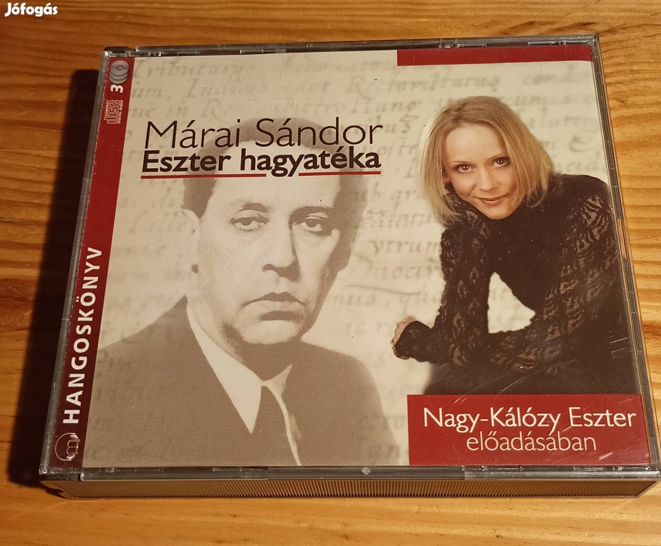 Márai Sándor - Eszter hagyatéka hangoskönyv 3CD 