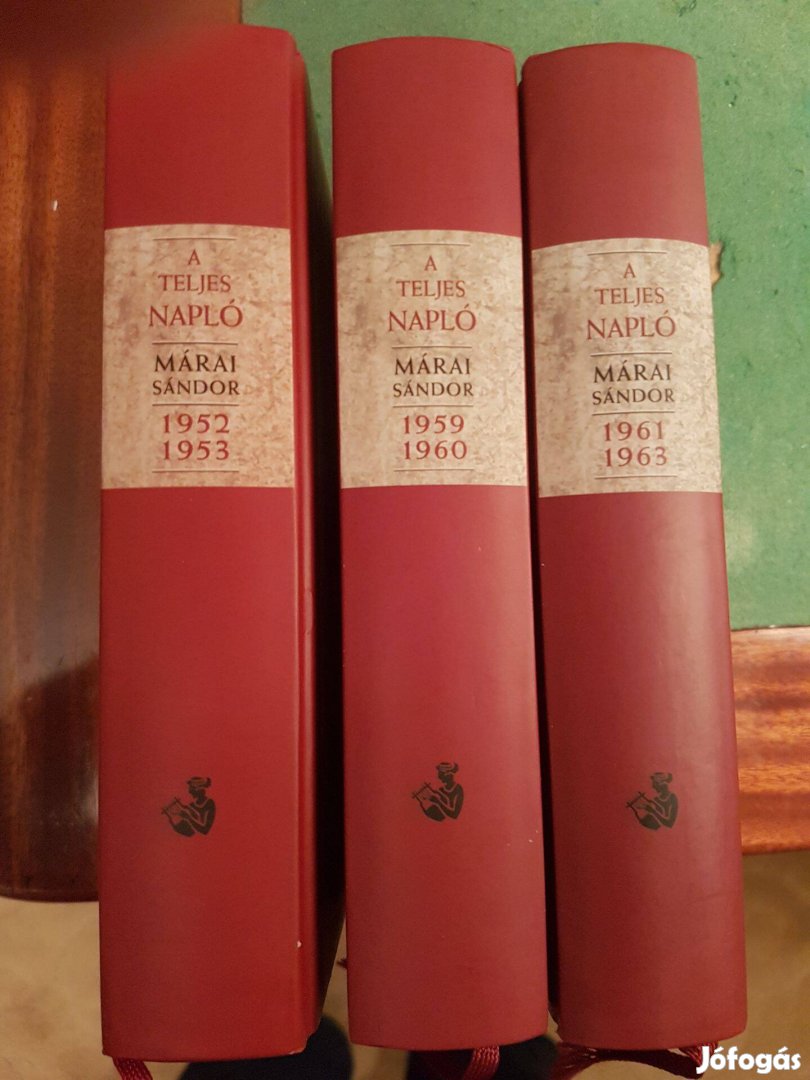 Márai sándor A teljes naplóból 3 kötet