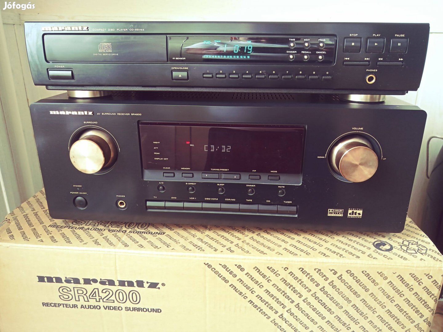 Marantz CD -53 MK2 CD +távírányitó Eladó!