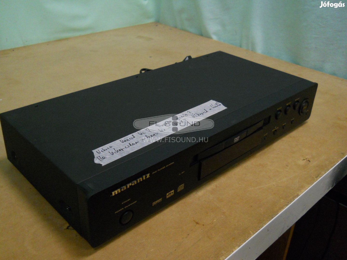 Marantz DV-4500 , Hibás DVD lejátszó