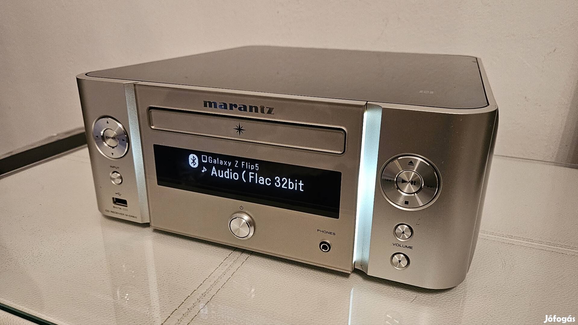 Marantz M-CR611 hálózati sztereó erősítő. Wifi--bluetooth stb..