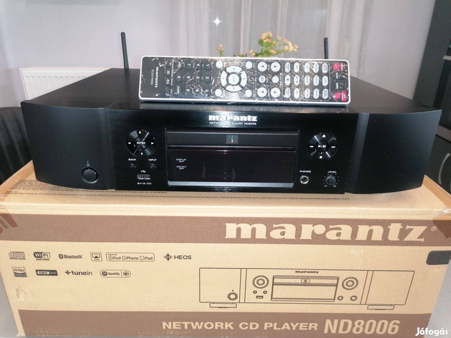 Marantz ND8006 hálózati - CD lejátszó + DAC Újszerű!