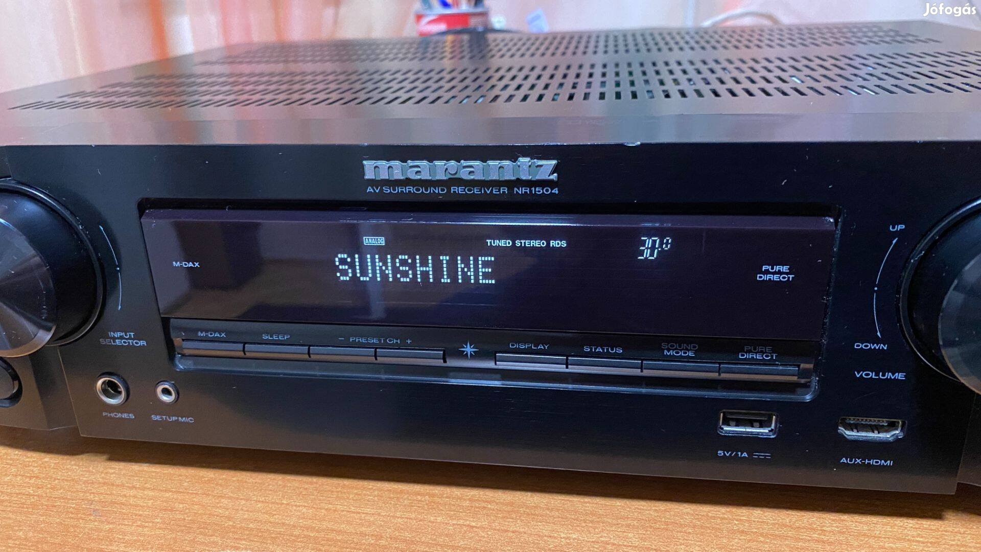 Marantz NR1504 5.1 erősítő , internet rádió, médialejátszó