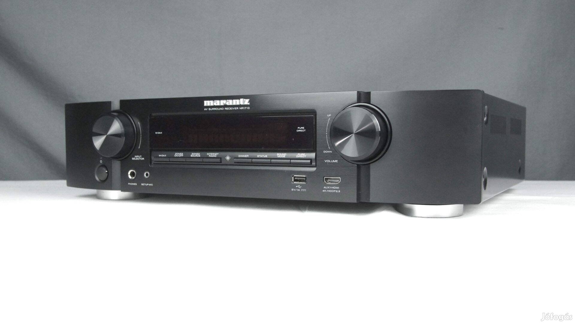 Marantz NR1710 (7.2) 4K, earc, Atmos, Tidal házimozi erősítő
