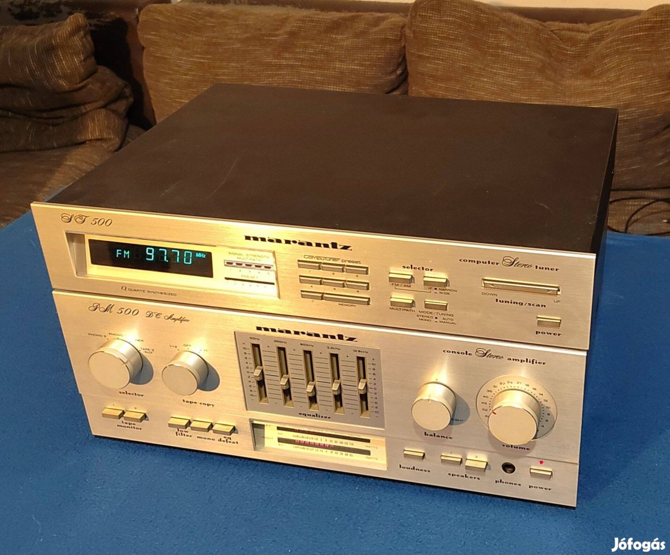 Marantz PM500 erősítő és Marantz SP500 tuner