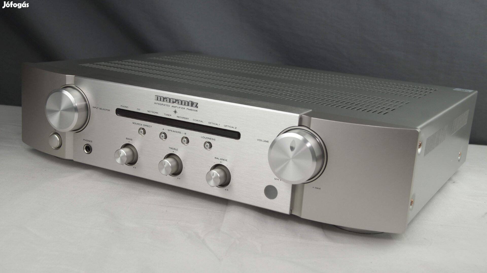 Marantz PM6006 sztereó erősítő DAC-al, Phono-val