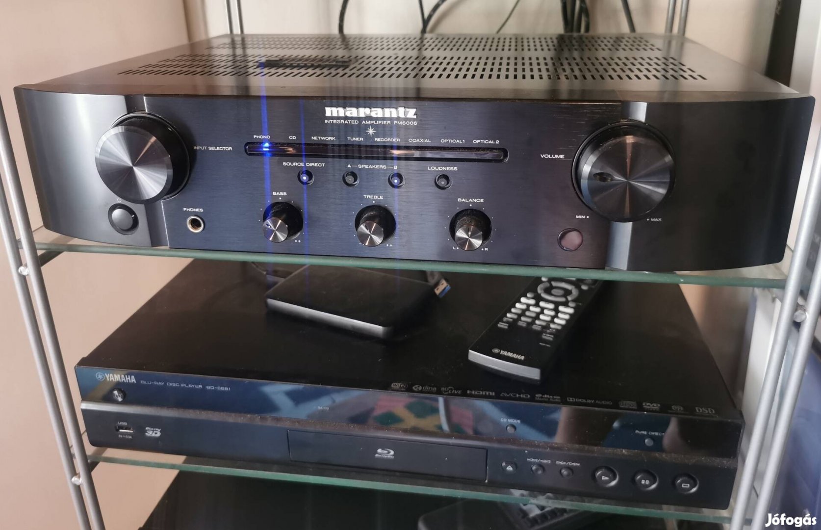 Marantz PM6006 sztereó erősítő Molnár Lászlónak