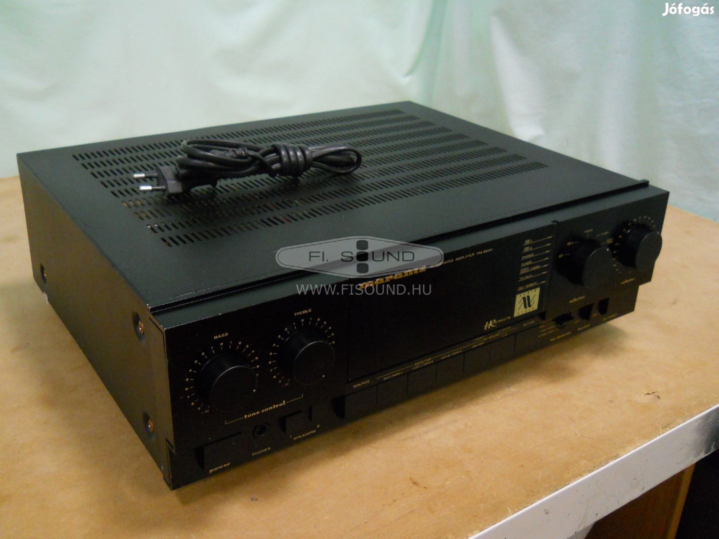 Marantz PM65AV ,2x75W,8-16 ohm,4 hangfalas sztereo ersőítő