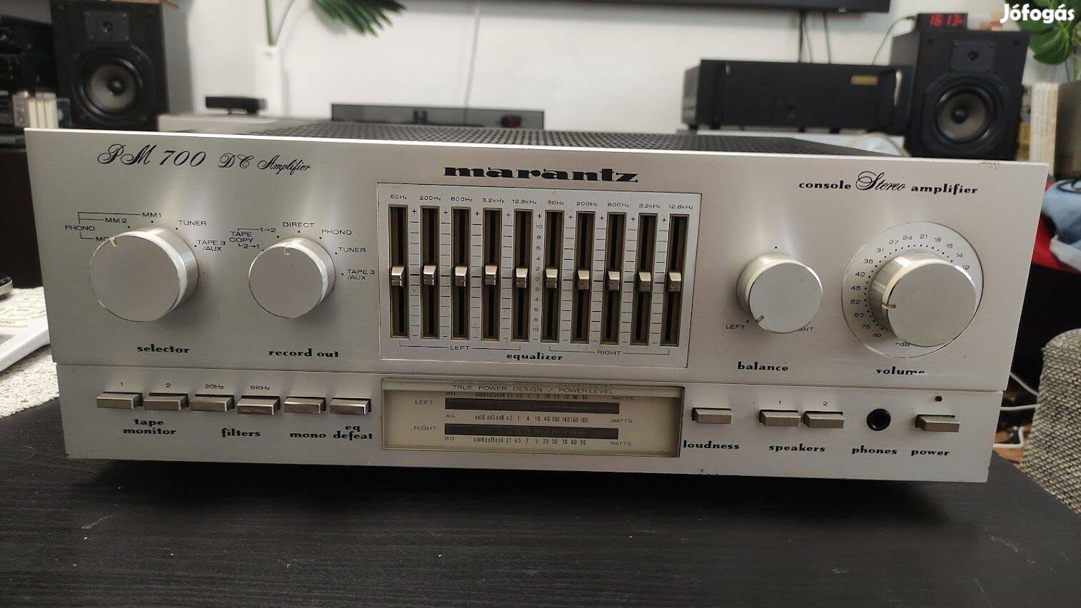 Marantz PM700DC a legnagyobb erősító az igazi japán korszakból