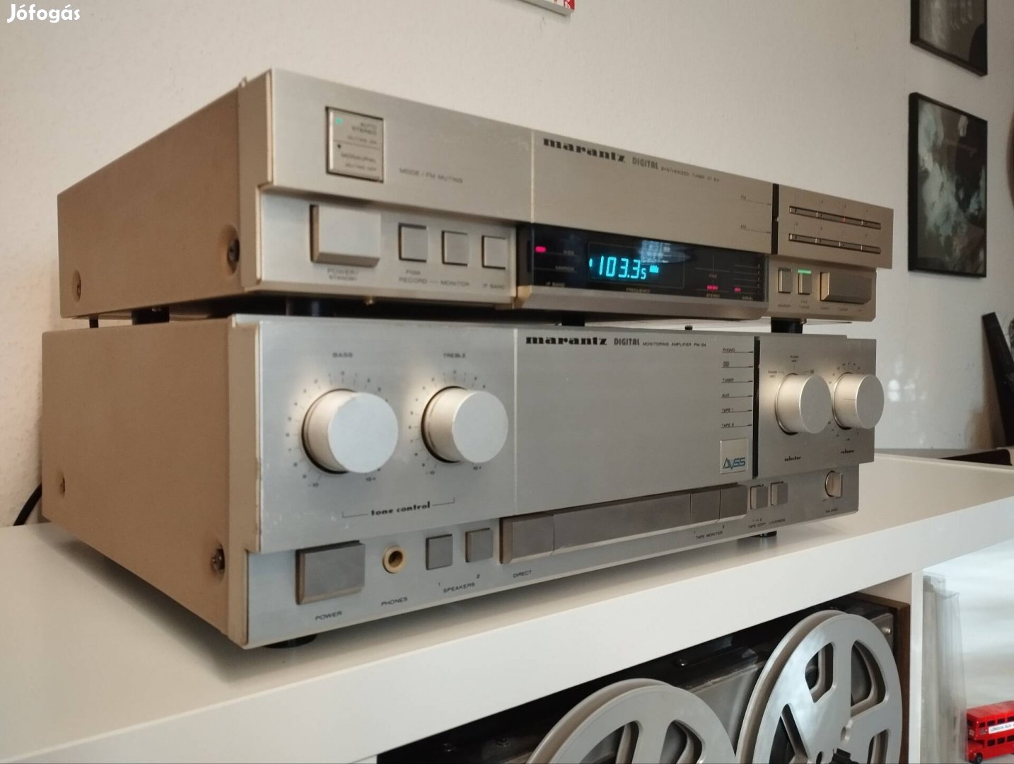 Marantz PM-54 stereo erősítő ST-64 rádió tuner