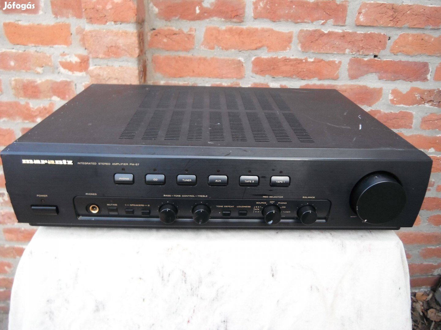 Marantz PM-57 erősítő kis hibával