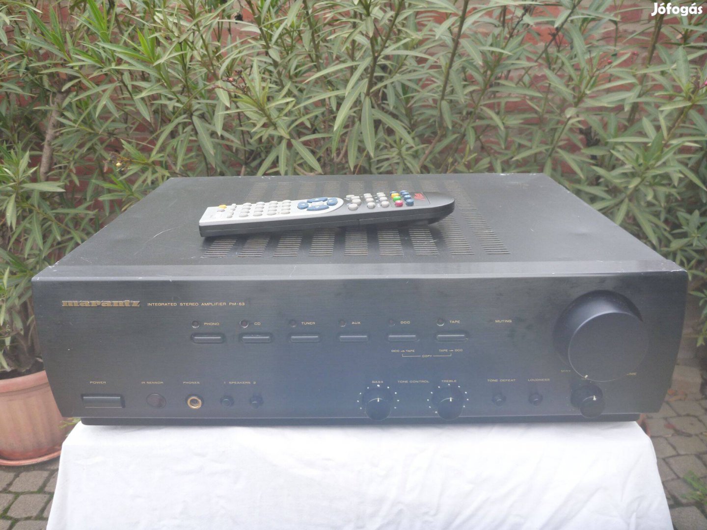 Marantz PM-63 Japán erősítő távirányítóval