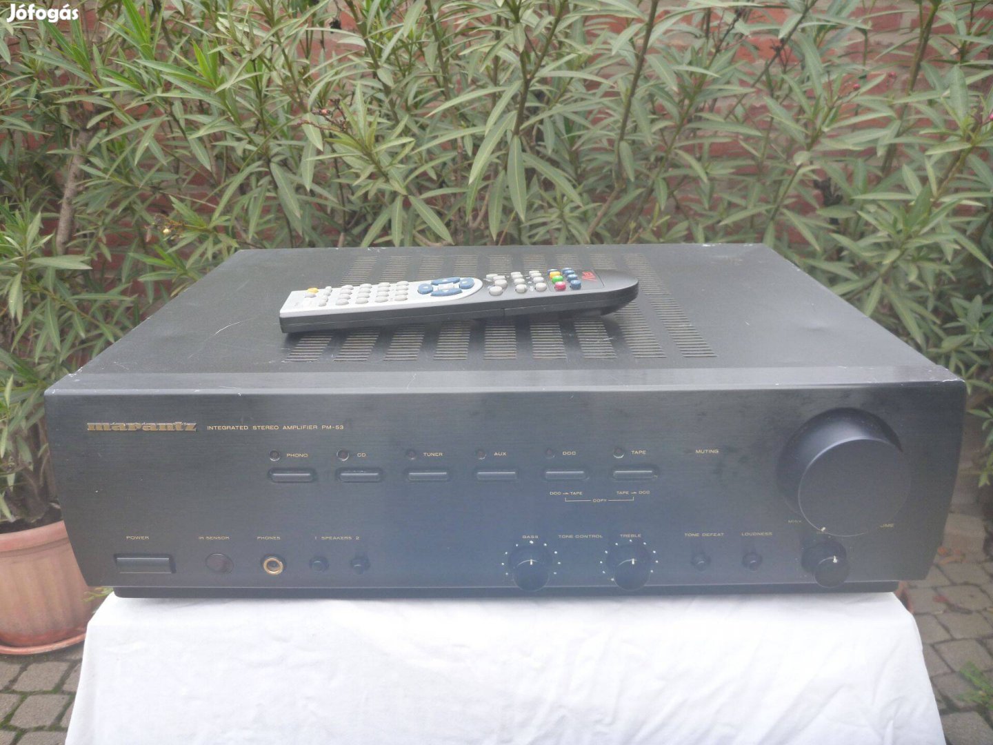 Marantz PM-63 Japán erősítő távirányítóval