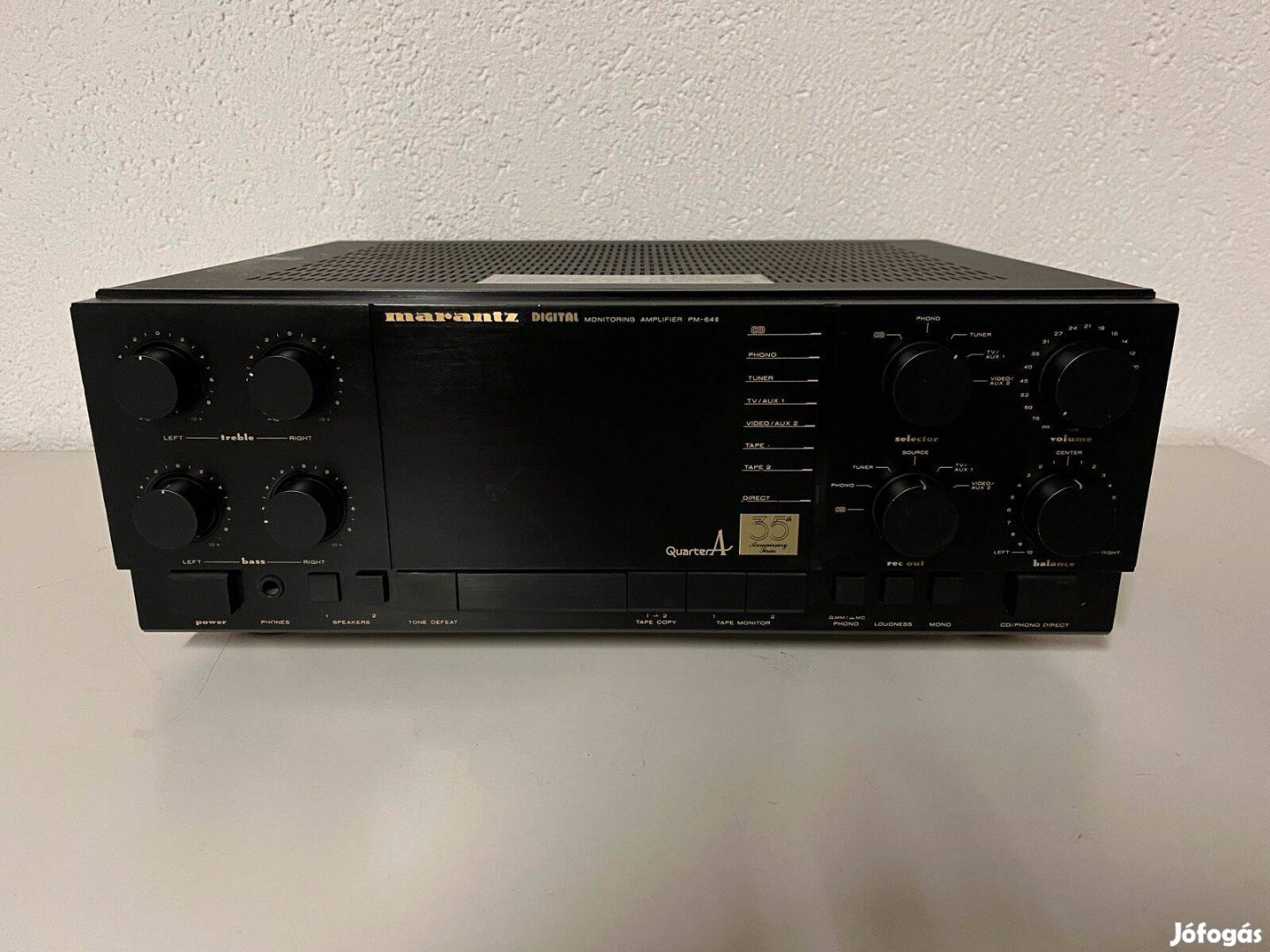 Marantz PM-64 mk2 35th.Annyversary Edition limitált kiadás Ritkaság