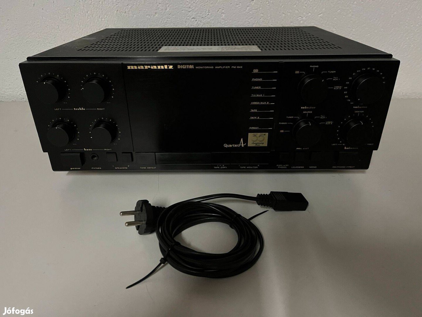 Marantz PM-64 mk2 35th.Annyversary Edition limitált kiadás Ritkaság