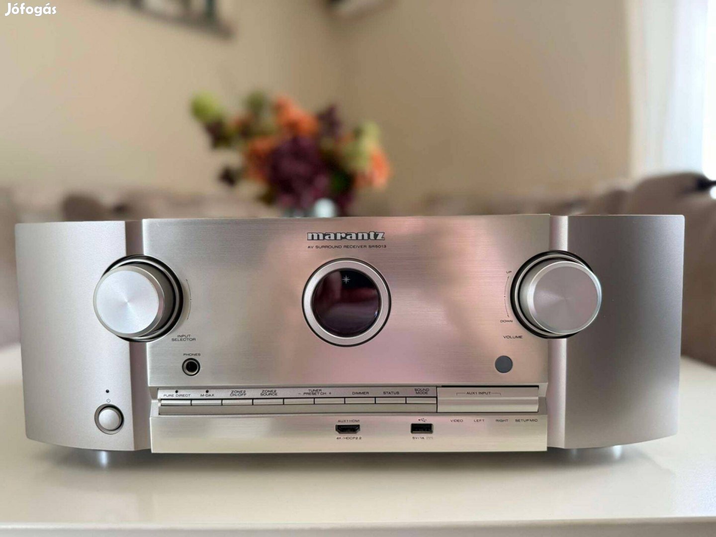 Marantz SR5013 7.2 csatornás házimozi erősítő arany-ezüst