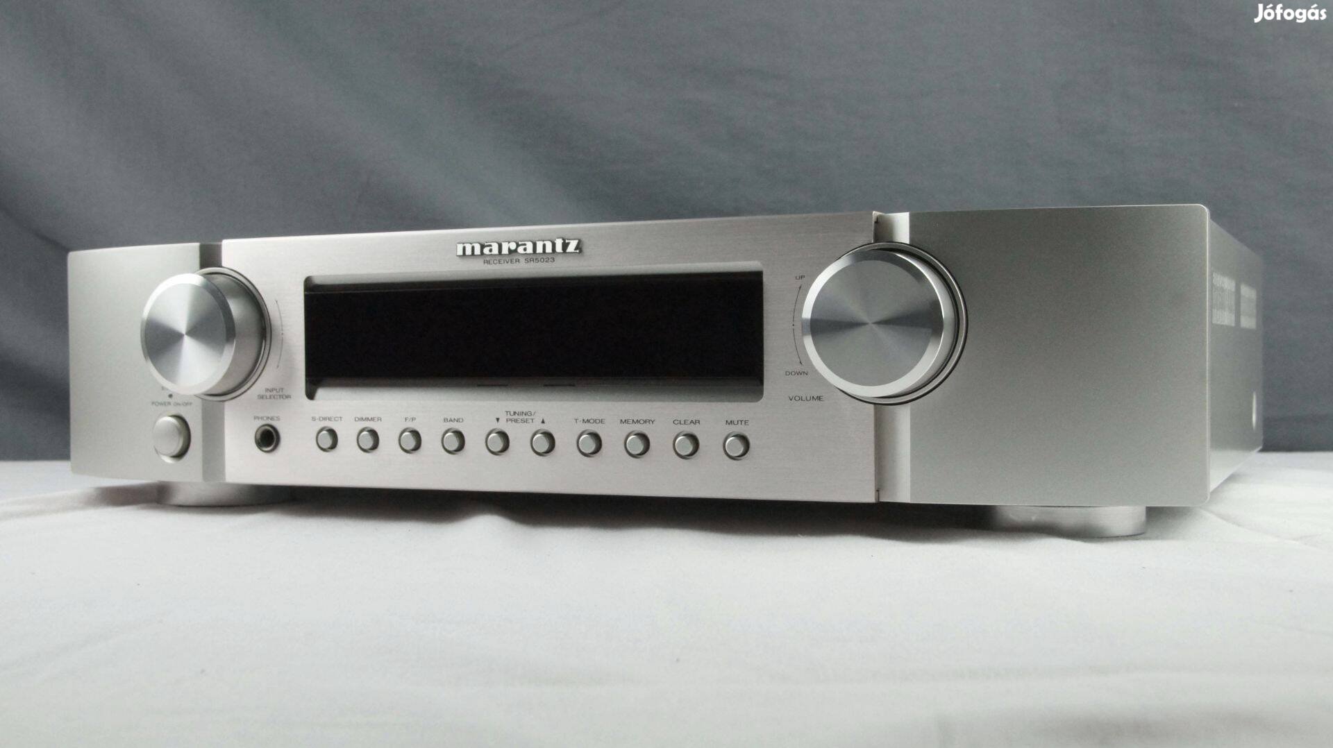 Marantz SR5023 (2.1) erősítő, Phono, RDS rádió, subwoofer kimenet